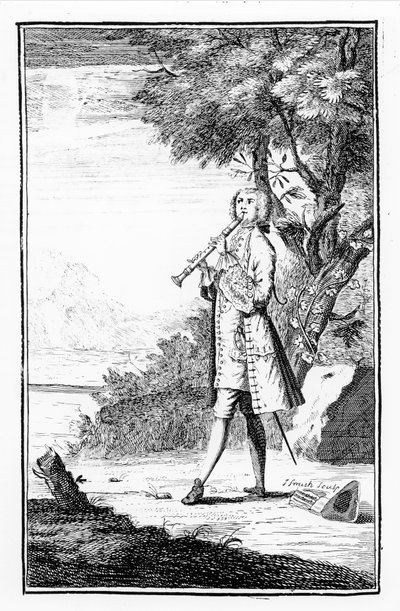 Suonatore di Flauto Dolce, da 